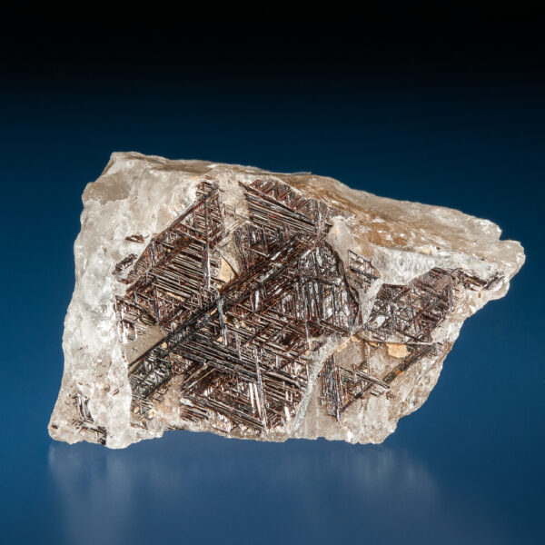 Rutile on Quartz