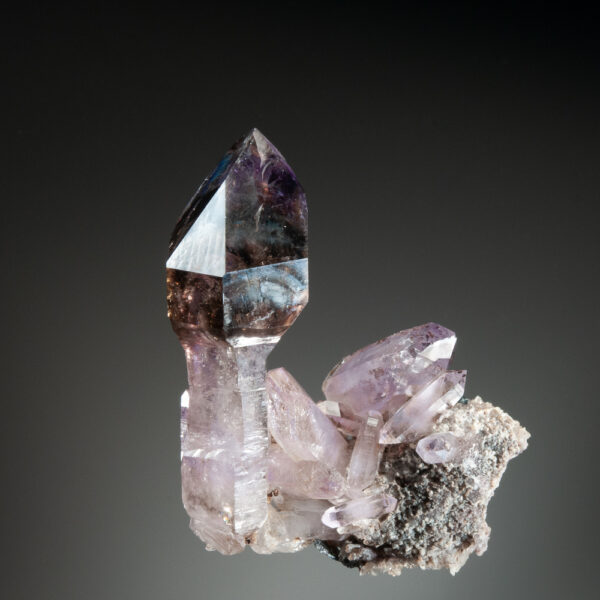 Quartz, var. Amethyst (Sceptre)