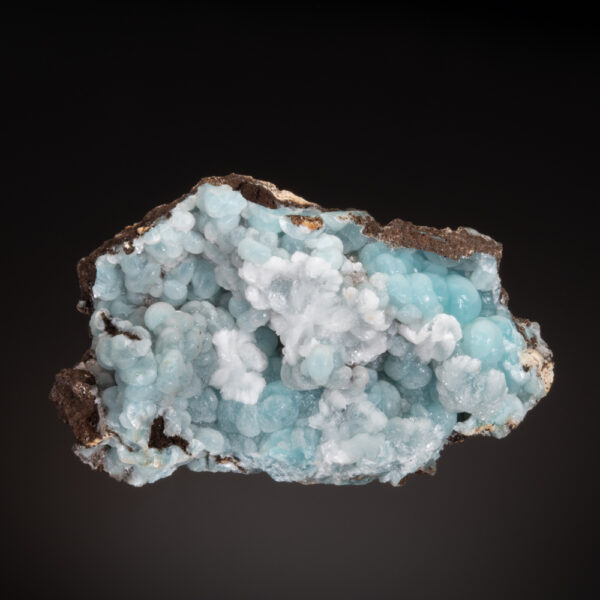 Hemimorphite, Calcite