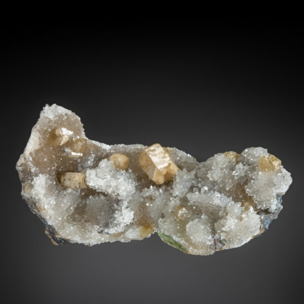 Mimetite on Smithsonite